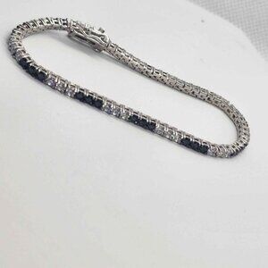 Brand New 925 Sterling Silver Tennis Bracelet – Sparkling CZ Stones